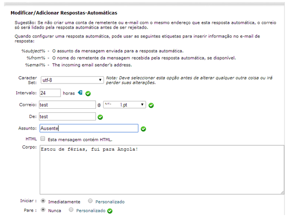 We Provide Base De Conhecimento Configurar Email Para Resposta Autom Tica